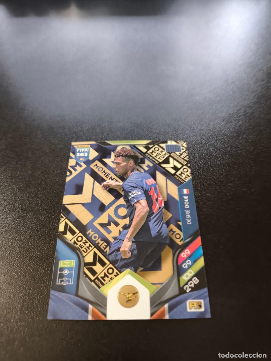 Cromos de F&uacute;tbol: M2 D&eacute;sir&eacute; Dou&eacute; MOMENTUM PSG PARIS SAINT GERMAIN PANINI ADRENALYN FIFA 365 2025 2026 N LIGA ESTE