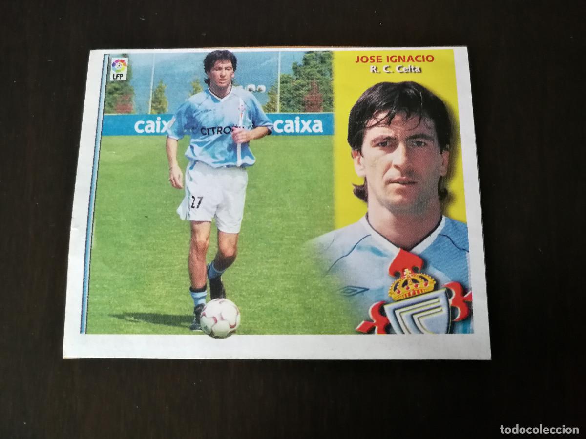 Cromos de F&uacute;tbol: Jos&eacute; Ignacio Celta de Vigo Ultimo Fichaje n&ordm; 34. despegado/recortado. Liga Este 02-03.