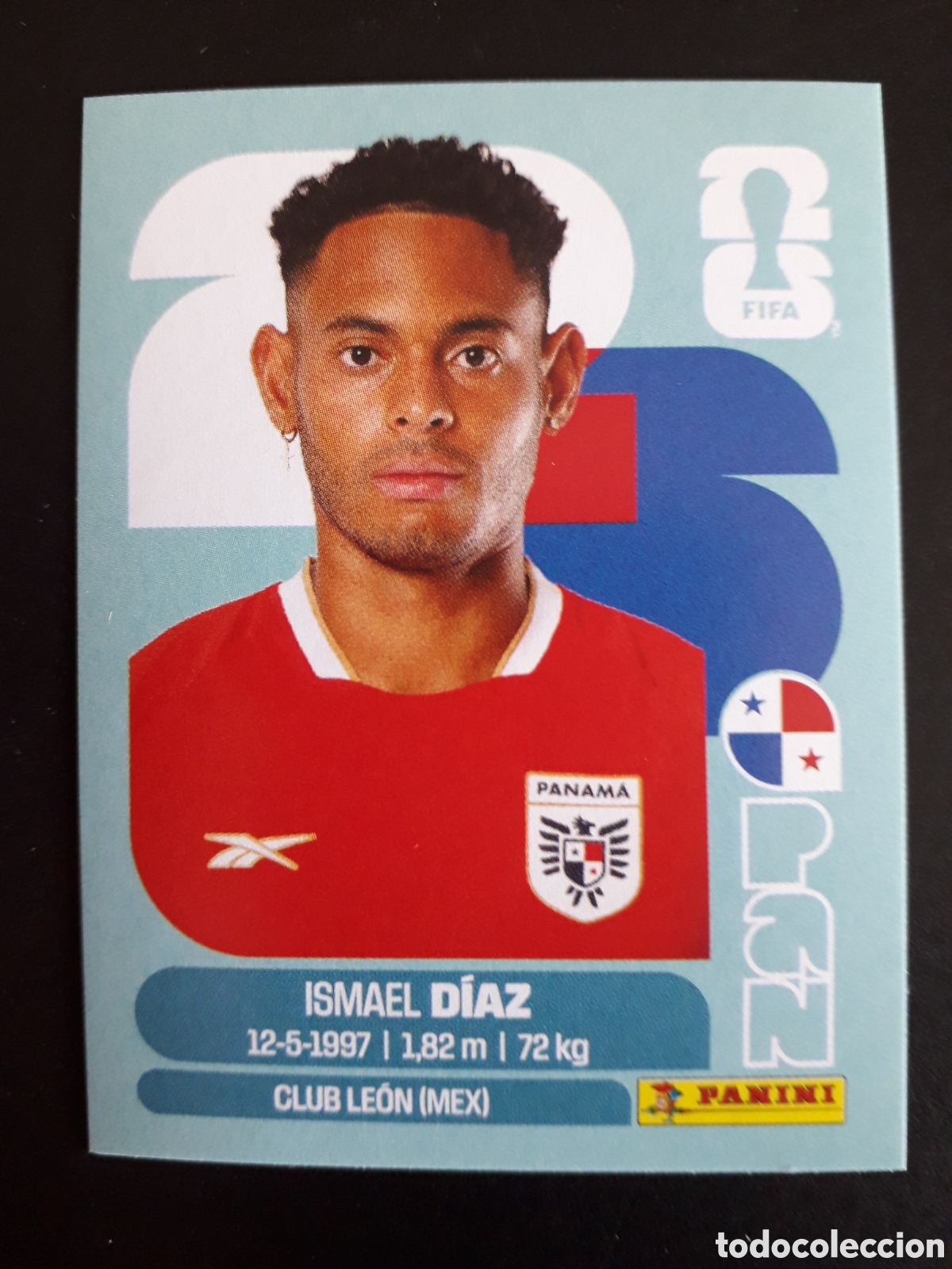 Cromos de F&uacute;tbol: D&Iacute;AZ PANAM&Aacute; PAN 16 MUNDIAL F&Uacute;TBOL 2026 FIFA WORLD CUP PANINI SIN PEGAR PEDIDO M&Iacute;NIMO 3&euro;