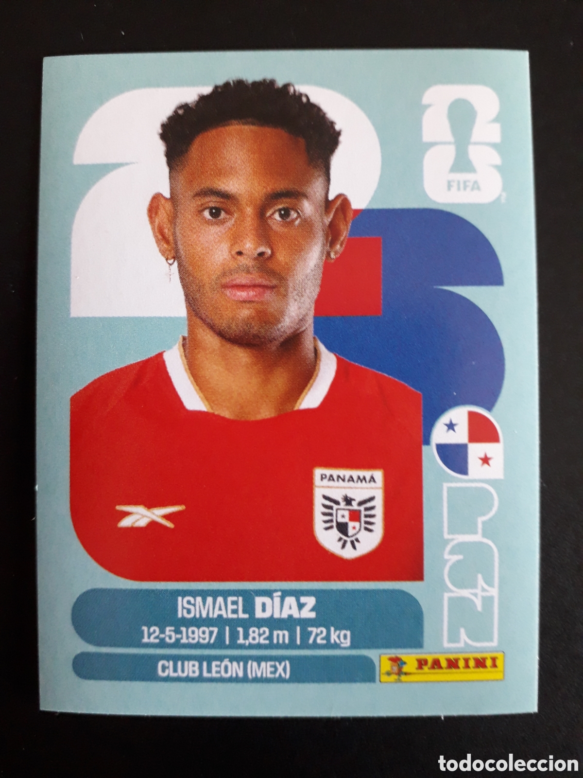 Cromos de F&uacute;tbol: D&Iacute;AZ PANAM&Aacute; PAN 16 MUNDIAL F&Uacute;TBOL 2026 FIFA WORLD CUP PANINI SIN PEGAR PEDIDO M&Iacute;NIMO 3&euro;
