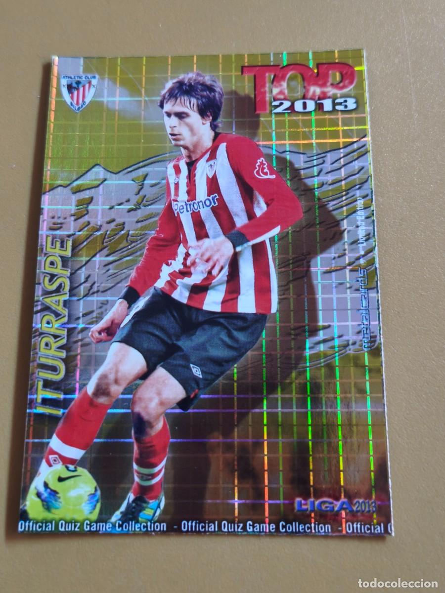 Cromos de f&uacute;tbol: iturraspe, liga 2013 top. cuadros cromo dificil