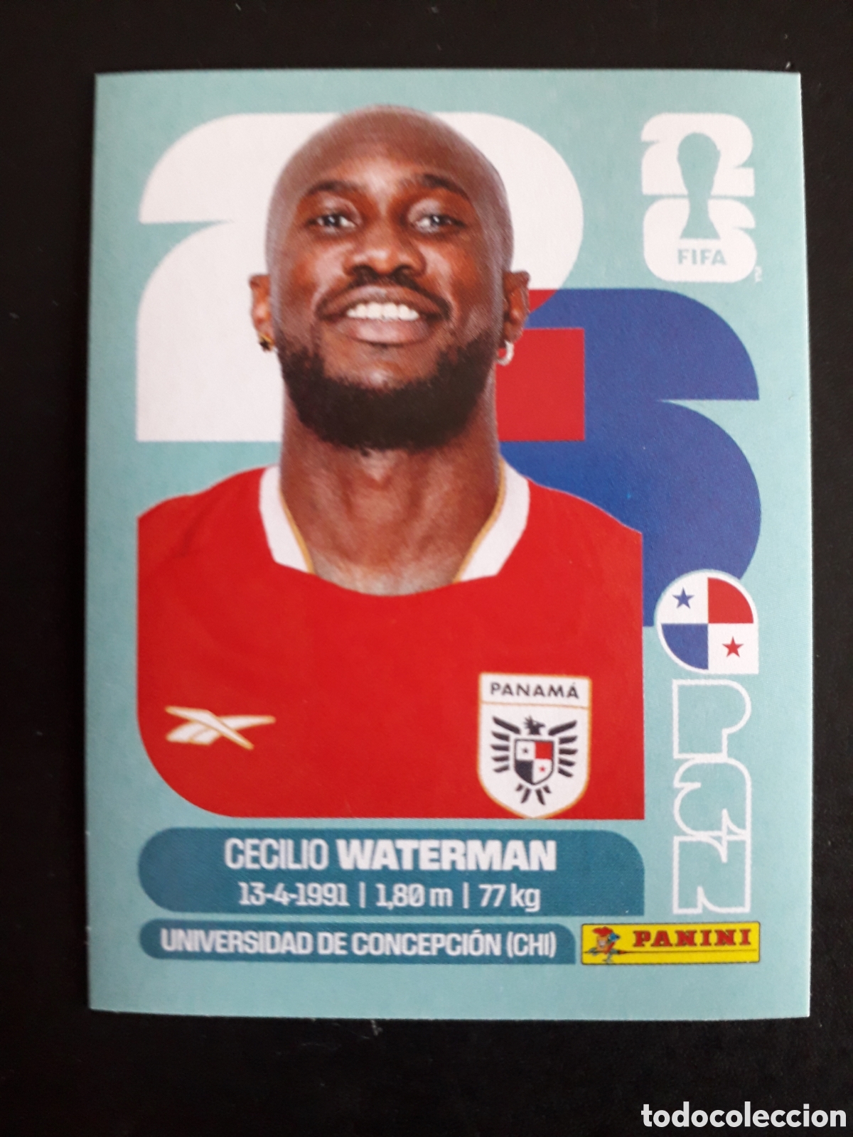 Cromos de Futebol: WATERMAN PANAM&Aacute; PAN 18 MUNDIAL F&Uacute;TBOL 2026 FIFA WORLD CUP PANINI SIN PEGAR PEDIDO M&Iacute;NIMO 3&euro;