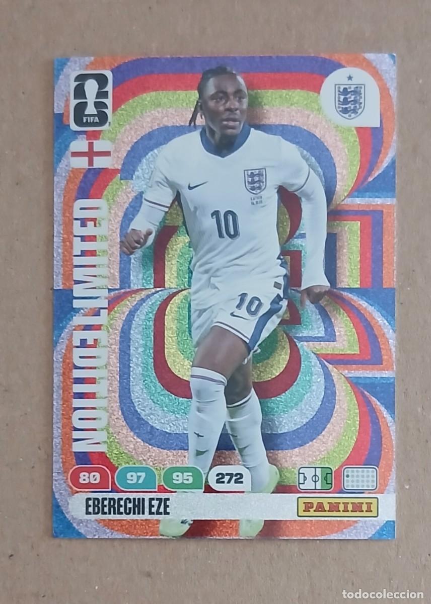 Cromos de f&uacute;tbol: CROMO EBERECHI EZE INGLATERRA LIMITED EDITION ADRENALYN XL FIFA WORLD CUP 2026. Nuevo de sobre.