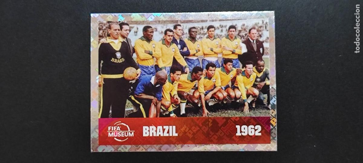 Cromos de F&uacute;tbol: FIFA WORLD CUP 2026 STICKER ALINEACION BRASIL 1962 # FWC12 PANINI