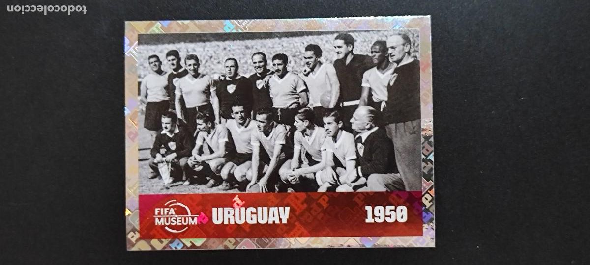Cromos de F&uacute;tbol: FIFA WORLD CUP 2026 STICKER ALINEACION URUGUAY 1950 # FWC10 PANINI