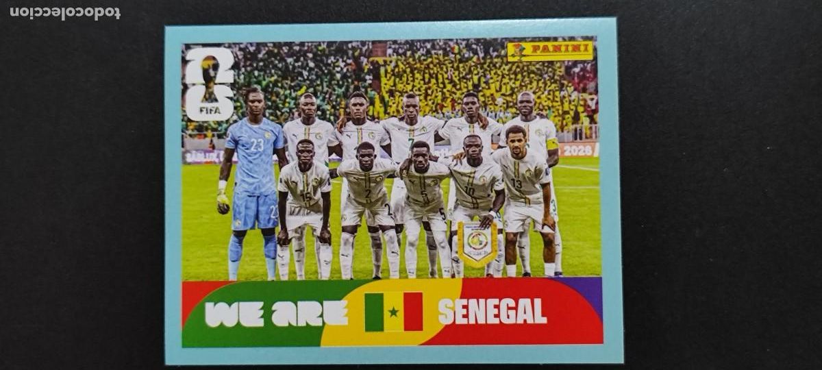Cromos de F&uacute;tbol: FIFA WORLD CUP 2026 STICKER ALINEACION SENEGAL # SEN13 PANINI