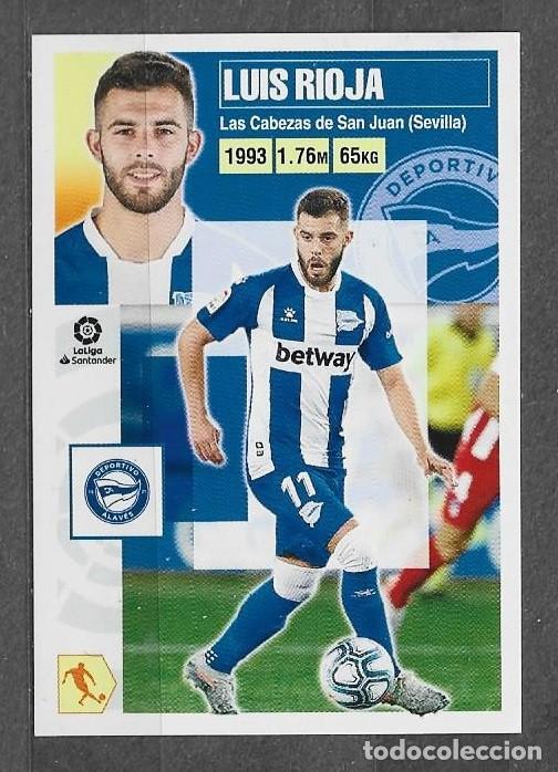 Cromos de F&uacute;tbol: Liga Este 20/21 - Luis Rioja - N&ordm; 13 - D. Alav&eacute;s