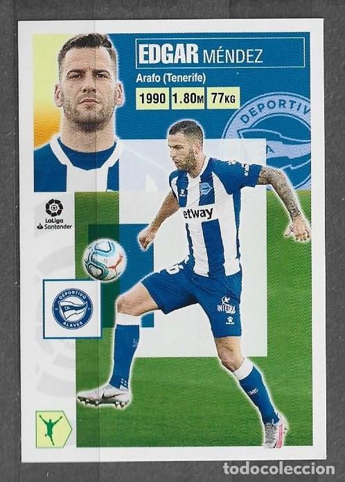 Cromos de F&uacute;tbol: Liga Este 20/21 - Edgar - N&ordm; 16a - D. Alav&eacute;s