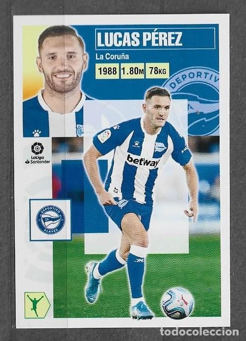 Cromos de F&uacute;tbol: Liga Este 20/21 - Lucas P&eacute;rez - N&ordm; 17 - D. Alav&eacute;s
