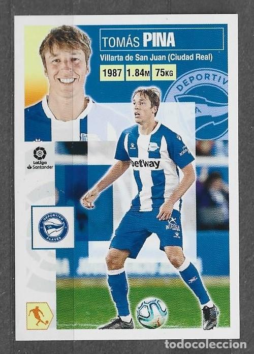 Cromos de F&uacute;tbol: Liga Este 20/21 - Pina - N&ordm; 14 - D. Alav&eacute;s