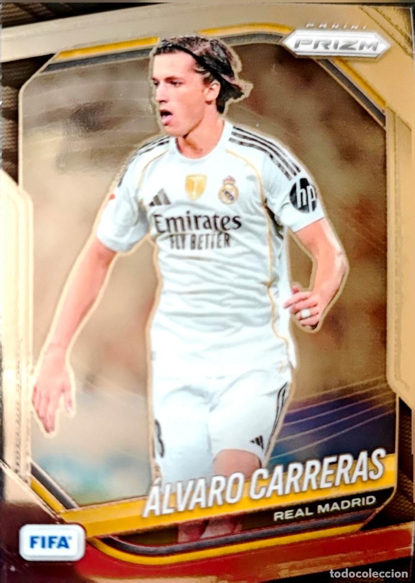 Cromos de F&uacute;tbol: 189 Alvaro Carreras - Real Madrid - PANINI PRIZM FIFA Soccer 2025 2026 25 26
