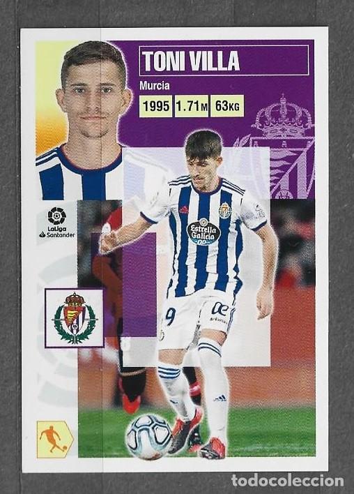 Figurine di Calcio: Liga Este 20/21 - Toni Villa - N&ordm; 13 - R. Valladolid CF