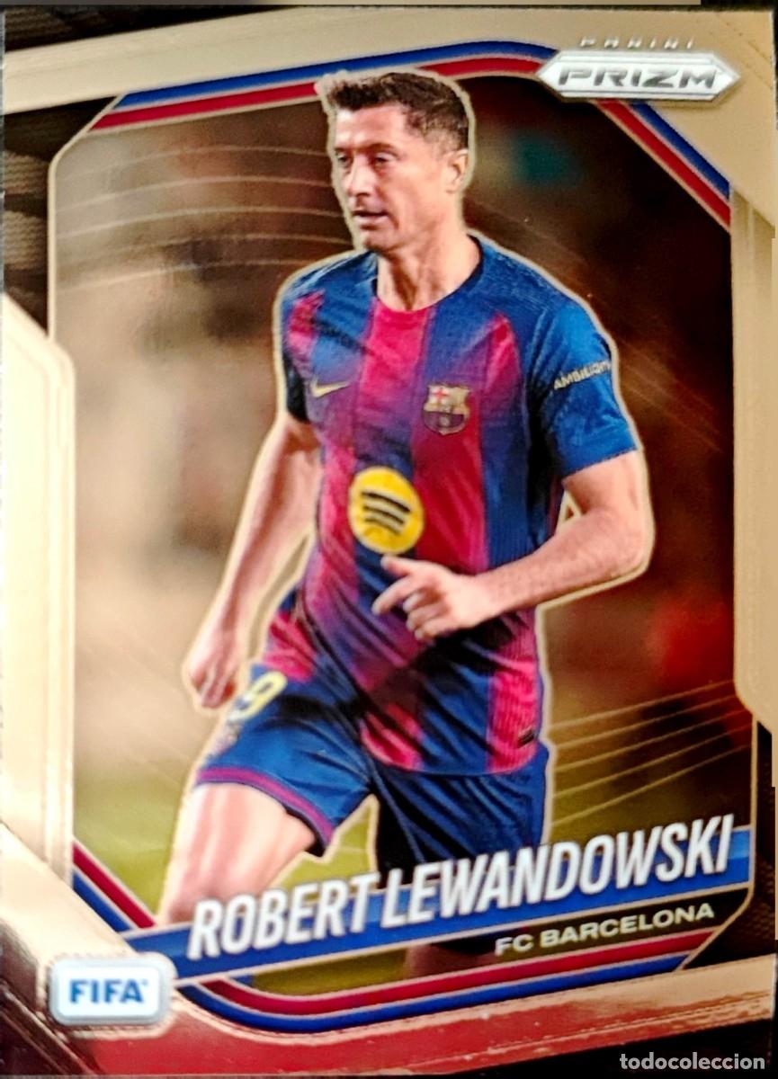 Cromos de F&uacute;tbol: 249 Robert Lewandowski - FC Barcelona - PANINI PRIZM FIFA Soccer 2025 2026 25 26