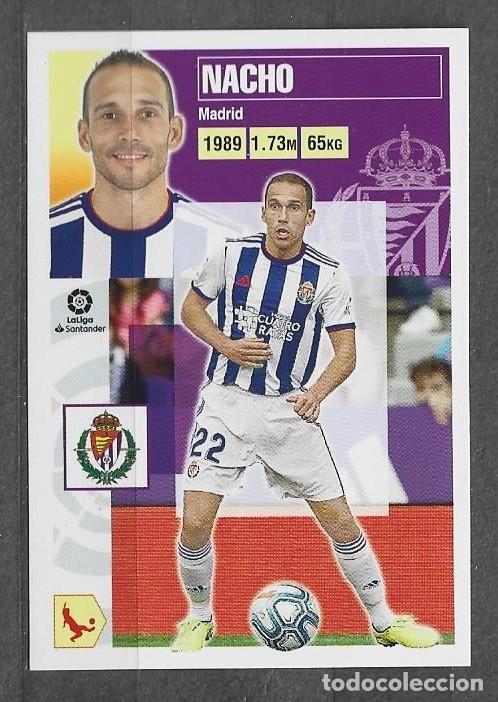 Cromos de F&uacute;tbol: Liga Este 20/21 - Nacho - N&ordm; 8 - R. Valladolid CF