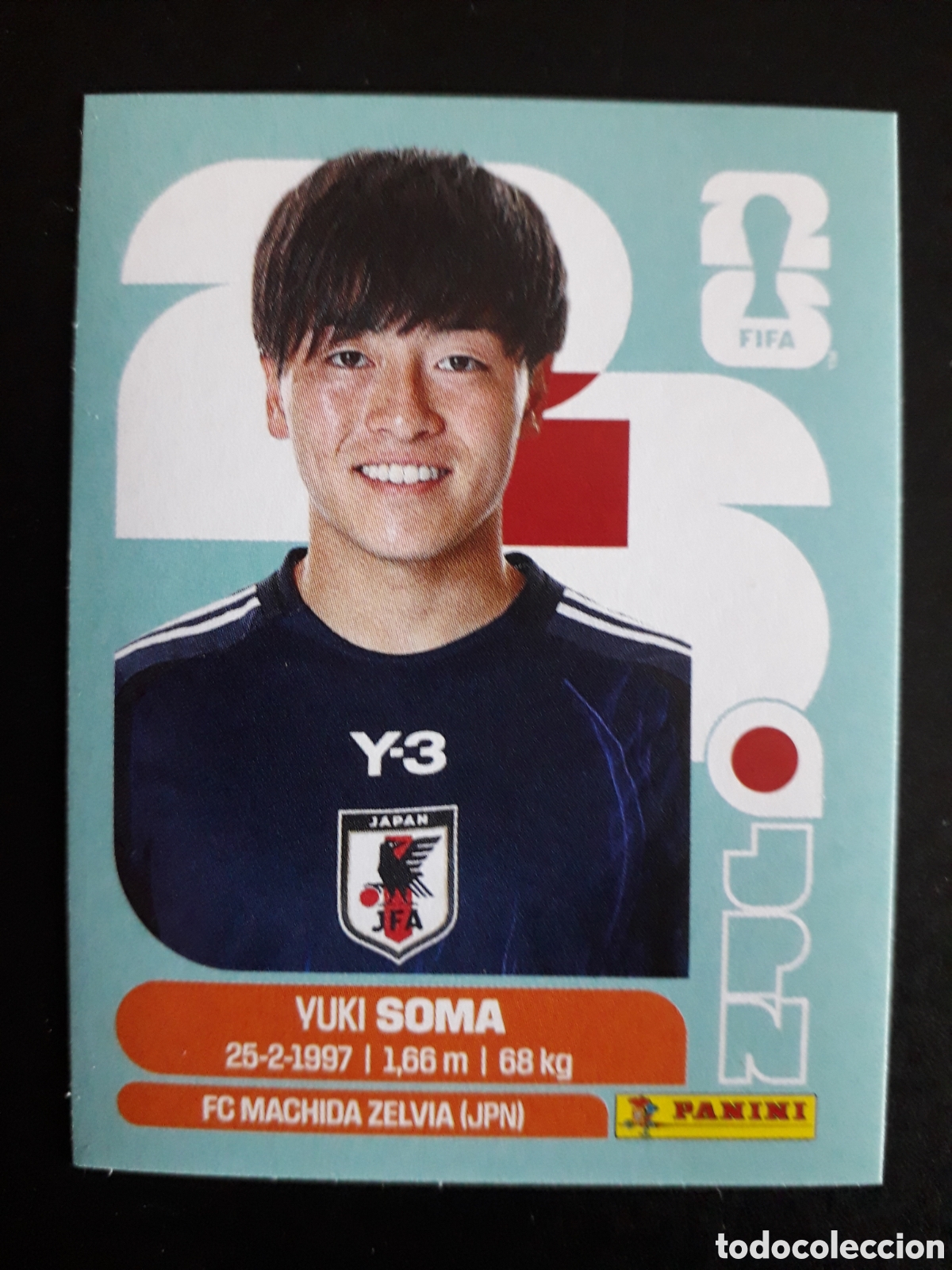 Cromos de F&uacute;tbol: SOMA JAP&Oacute;N JPN 9 MUNDIAL F&Uacute;TBOL 2026 FIFA WORLD CUP PANINI SIN PEGAR PEDIDO M&Iacute;NIMO 3&euro;