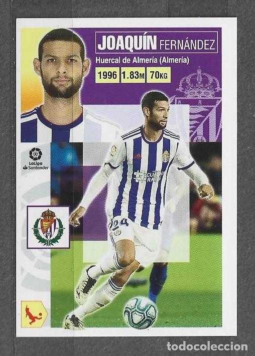 Cromos de F&uacute;tbol: Liga Este 20/21 - Joaqu&iacute;n - N&ordm; 7 - R. Valladolid CF