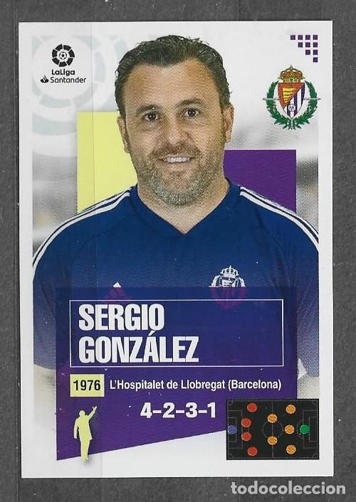 Cromos de F&uacute;tbol: Liga Este 20/21 - Sergio Gonz&aacute;lez - N&ordm; 1 - R. Valladolid CF