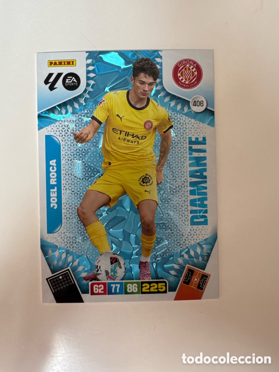 Cromos de F&uacute;tbol: PANINI ADRENALYN XL LIGA 2025-2026 25-26 &ndash; DIAMANTE &ndash; Joel Roca Villarreal CF N&ordm; 406