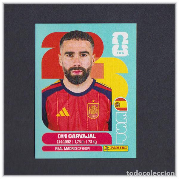 Cromos de F&uacute;tbol: FIFA WORLD CUP 2026 26 MUNDIAL PANINI CARVAJAL ESP 7 ESPA&Ntilde;A COLECCI&Oacute;N ALBUM LIGA STICKER