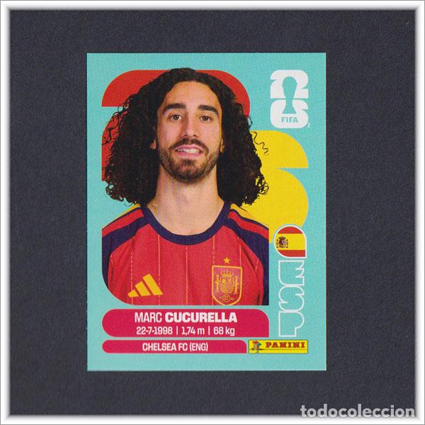Cromos de F&uacute;tbol: FIFA WORLD CUP 2026 26 MUNDIAL PANINI CUCURELLA ESP 8 ESPA&Ntilde;A COLECCI&Oacute;N ALBUM LIGA STICKER