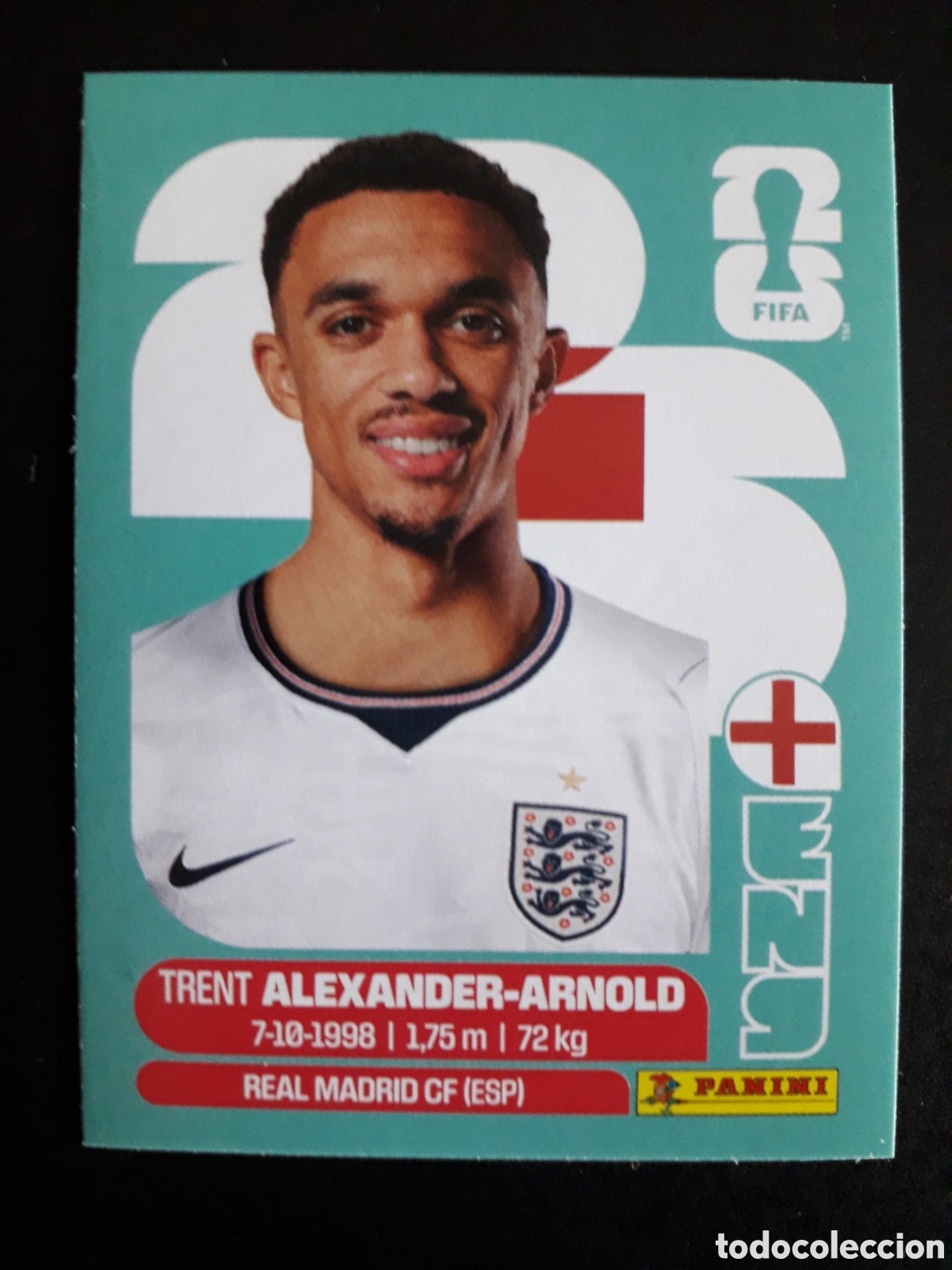 Cromos de F&uacute;tbol: ALEXANDER ARNOLD INGLATERRA ENG 6 MUNDIAL F&Uacute;TBOL 2026 FIFA WORLD CUP PANINI SIN PEG PEDIDO M&Iacute;NIMO 3&euro;