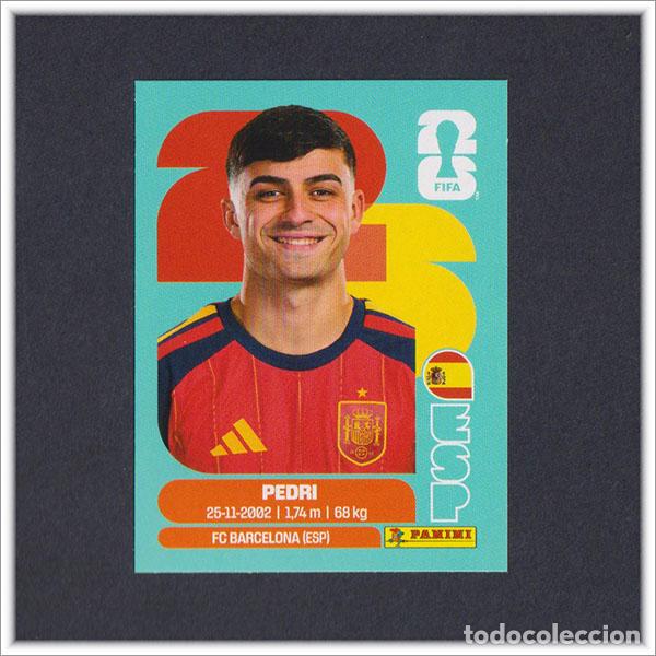 Cromos de F&uacute;tbol: FIFA WORLD CUP 2026 26 MUNDIAL PANINI PEDRI ESP 11 ESPA&Ntilde;A COLECCI&Oacute;N ALBUM LIGA STICKER