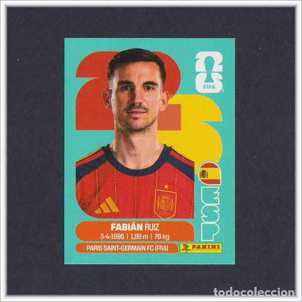 Cromos de F&uacute;tbol: FIFA WORLD CUP 2026 26 MUNDIAL PANINI FABIAN ESP 12 ESPA&Ntilde;A COLECCI&Oacute;N ALBUM LIGA STICKER