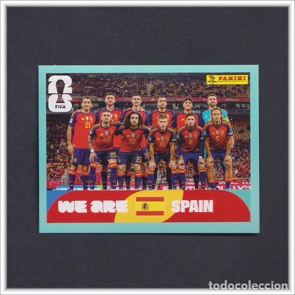 Cromos de F&uacute;tbol: FIFA WORLD CUP 2026 26 MUNDIAL PANINI EQUIPO ALINEACI&Oacute;N ESP 13 ESPA&Ntilde;A COLECCI&Oacute;N ALBUM LIGA STICKER