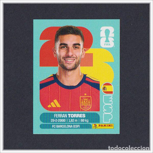 Cromos de F&uacute;tbol: FIFA WORLD CUP 2026 26 MUNDIAL PANINI FERRAN TORRES ESP 18 ESPA&Ntilde;A COLECCI&Oacute;N ALBUM LIGA STICKER