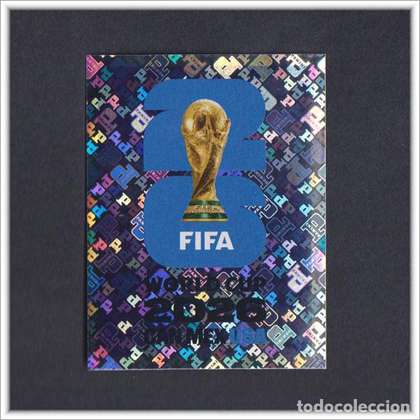 Cromos de F&uacute;tbol: FIFA WORLD CUP 2026 26 MUNDIAL PANINI TROFEO LOGO CAN MEX USA FWC 8 COLECCI&Oacute;N ALBUM LIGA STICKER