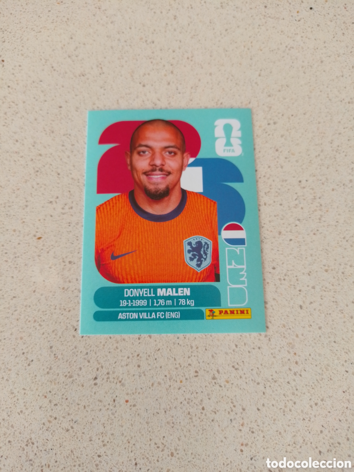 Cromos de F&uacute;tbol: CROMO NUMERO 18 MALEN PAISES BAJOS. MUNDIAL 2026. PANINI.