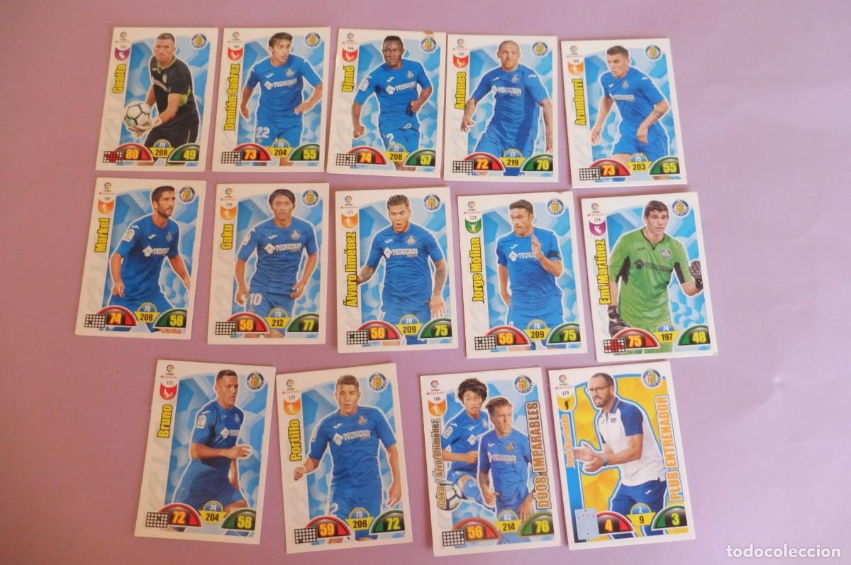 Cromos de Futebol: 14 CROMOS PANINI ADRENALYN - LIGA SANTANDER 2017/18 - GETAFE C.F. - ver descripci&oacute;n y fotos