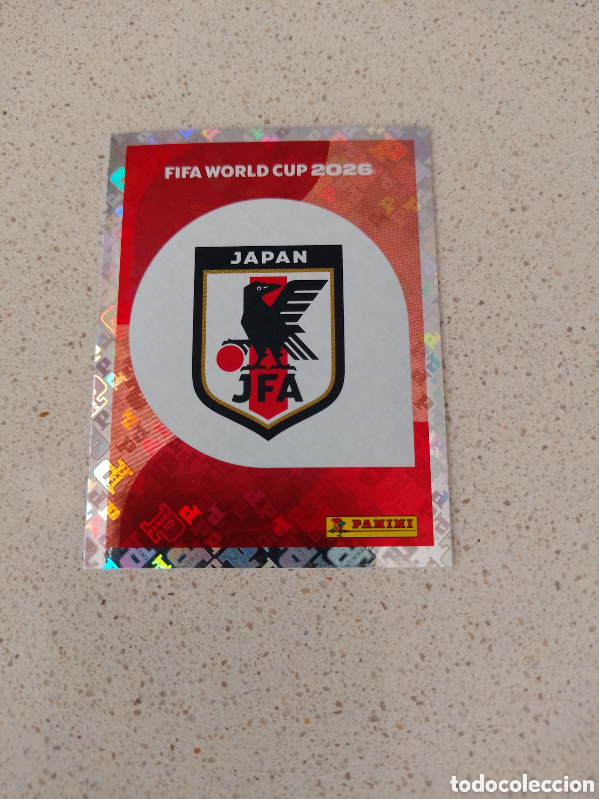 Cromos de Futebol: CROMO NUMERO 1 ESCUDO JAPON. MUNDIAL 2026. PANINI.