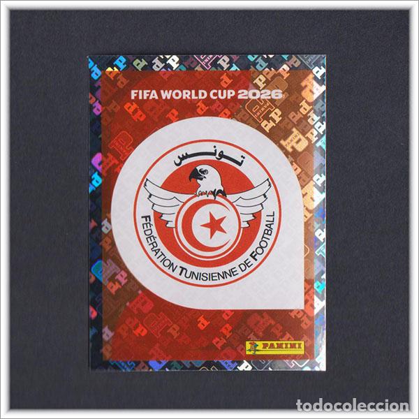 Cromos de Futebol: FIFA WORLD CUP 2026 26 MUNDIAL PANINI ESCUDO TUN 1 TUNEZ COLECCI&Oacute;N ALBUM LIGA STICKER