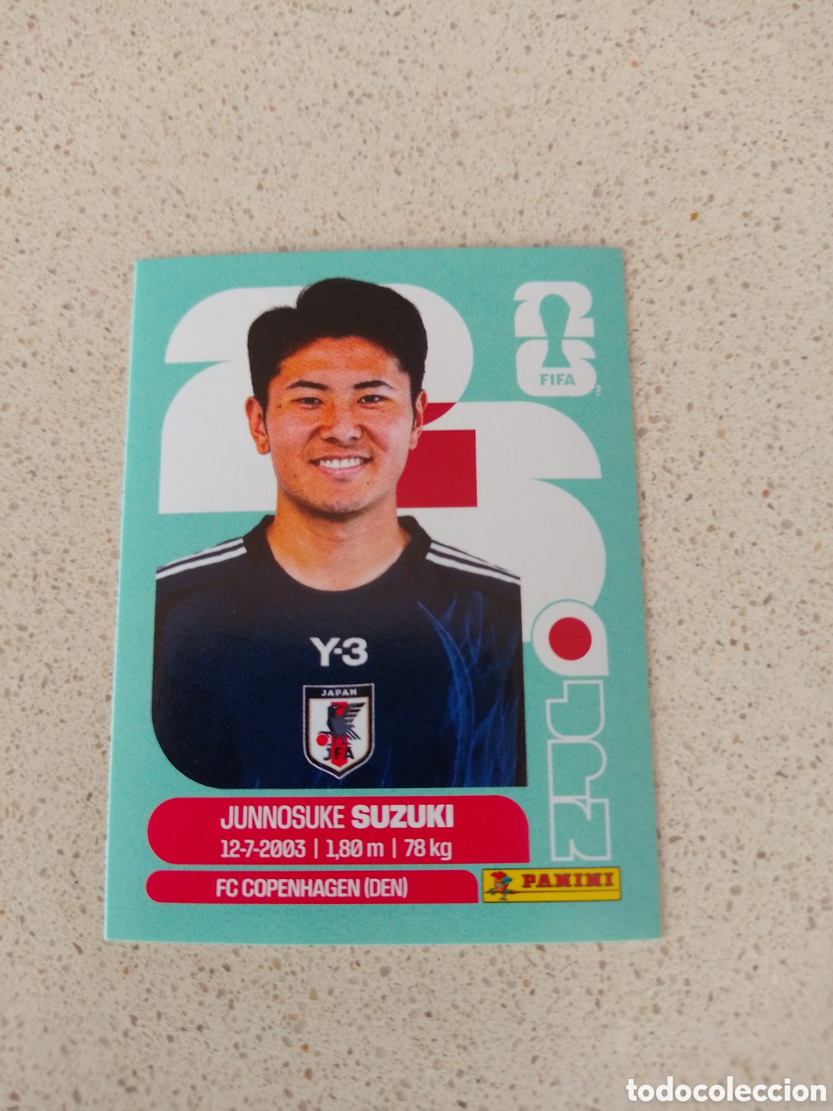 Cromos de F&uacute;tbol: CROMO NUMERO 5 SUZUKI JAPON. MUNDIAL 2026. PANINI.