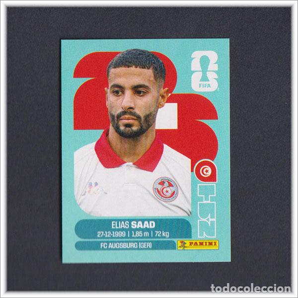Cromos de F&uacute;tbol: FIFA WORLD CUP 2026 26 MUNDIAL PANINI ELIAS SAAD TUN 16 TUNEZ COLECCI&Oacute;N ALBUM LIGA STICKER