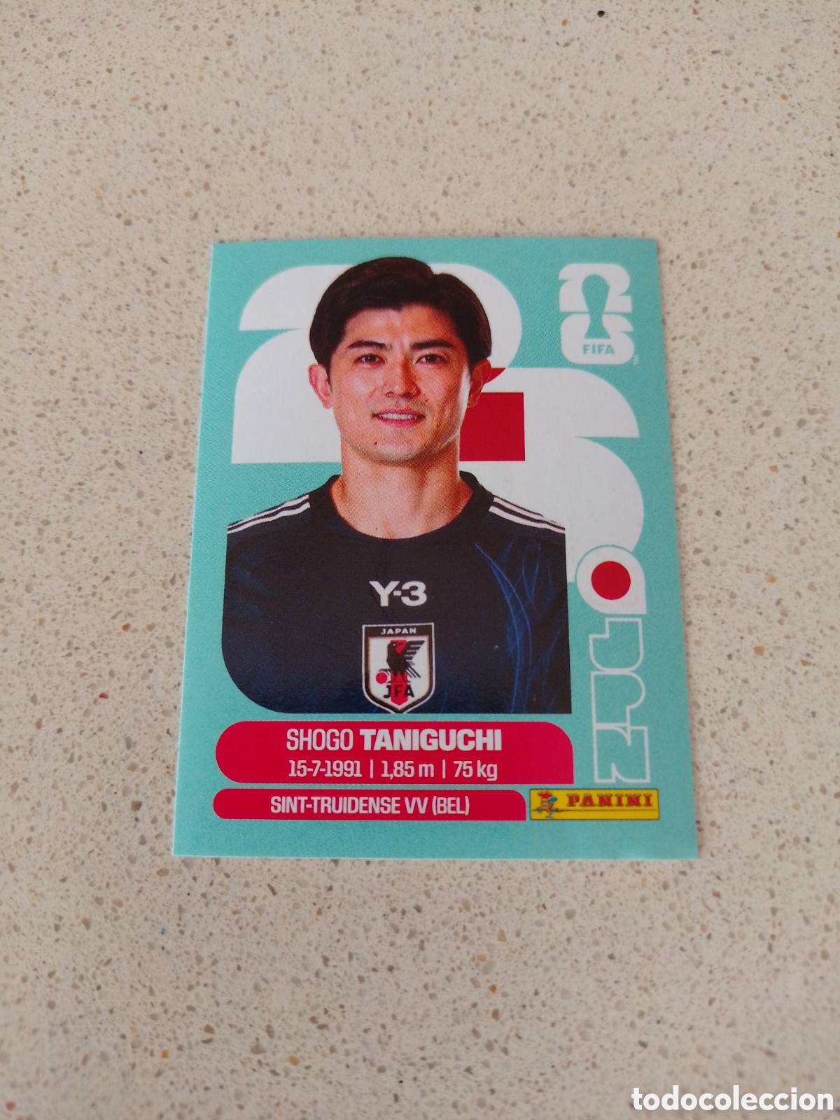 Cromos de F&uacute;tbol: CROMO NUMERO 6 TANIGUCHI JAPON. MUNDIAL 2026. PANINI.