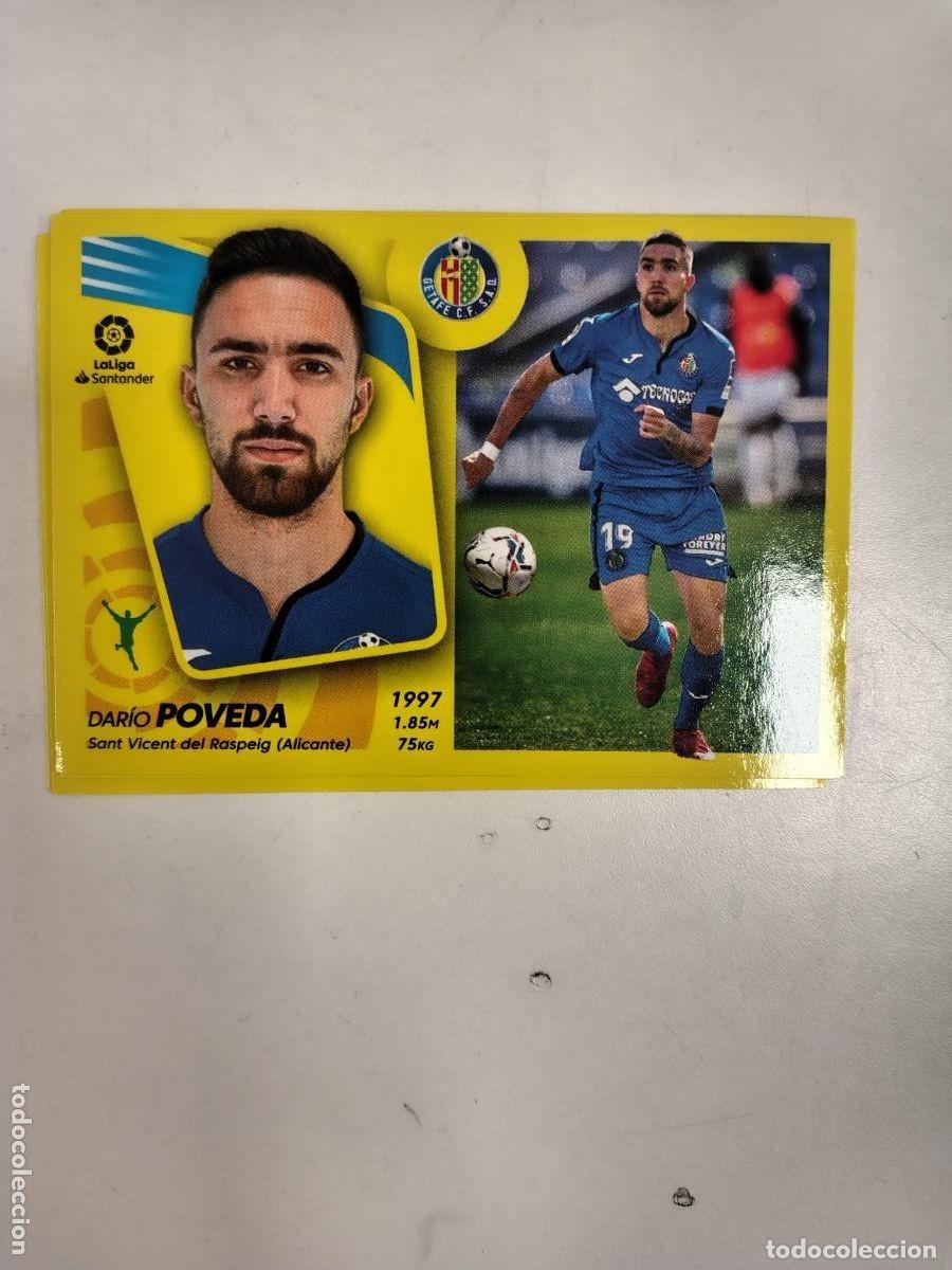 Football Stickers: Liga Este 2021-22 Getafe 18 Poveda