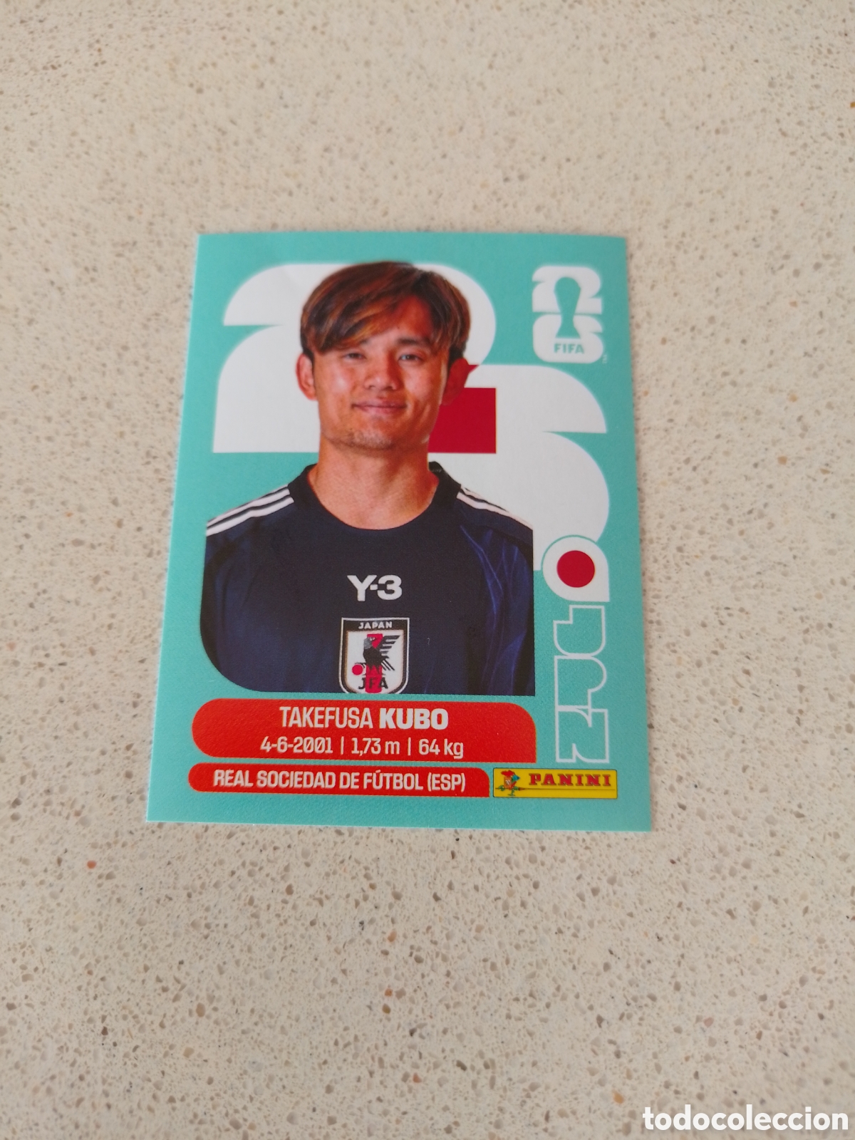 Cromos de F&uacute;tbol: CROMO NUMERO 12 KUBO JAPON. MUNDIAL 2026. PANINI.