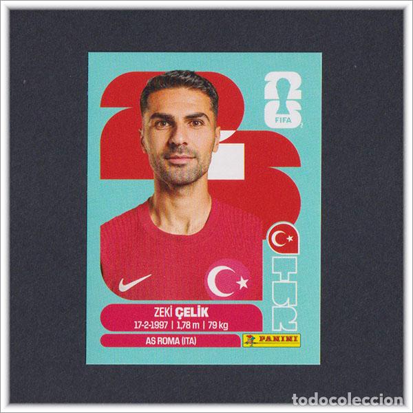 Football Stickers: FIFA WORLD CUP 2026 26 MUNDIAL PANINI &Ccedil;ELIK TUR 4 TURQUIA COLECCI&Oacute;N ALBUM LIGA STICKER
