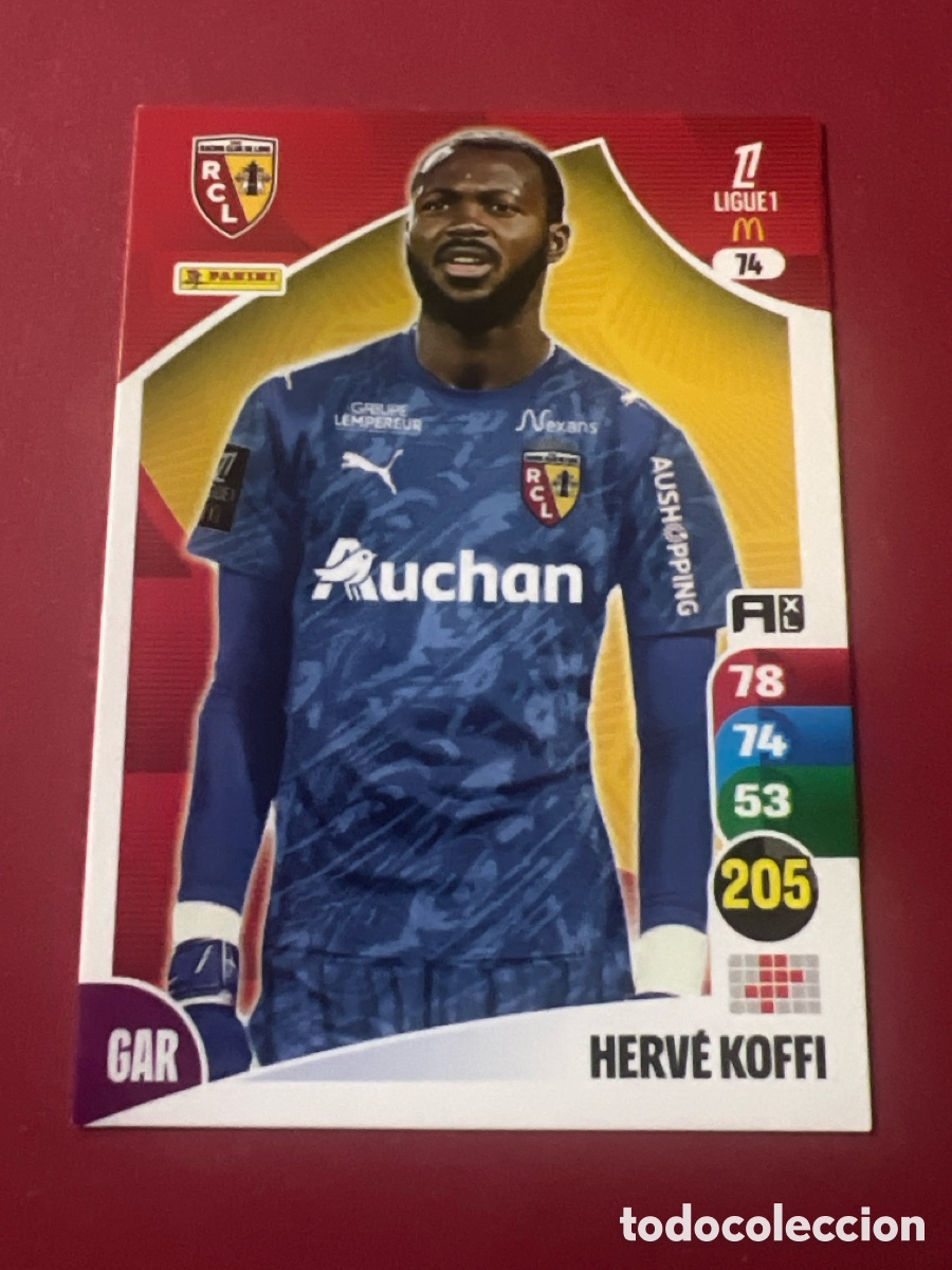 Figurine di Calcio: C1313. ADRENALYN XL LIGUE 1 FRANCIA FRANCE 25 26 2025 2026 - 74 Herve Koffi