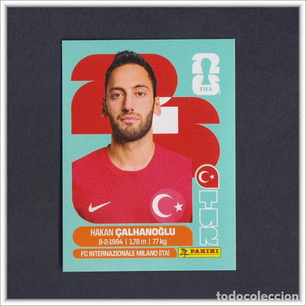Cromos de Futebol: FIFA WORLD CUP 2026 26 MUNDIAL PANINI &Ccedil;ALHANOGLU TUR 11 TURQUIA COLECCI&Oacute;N ALBUM LIGA STICKER