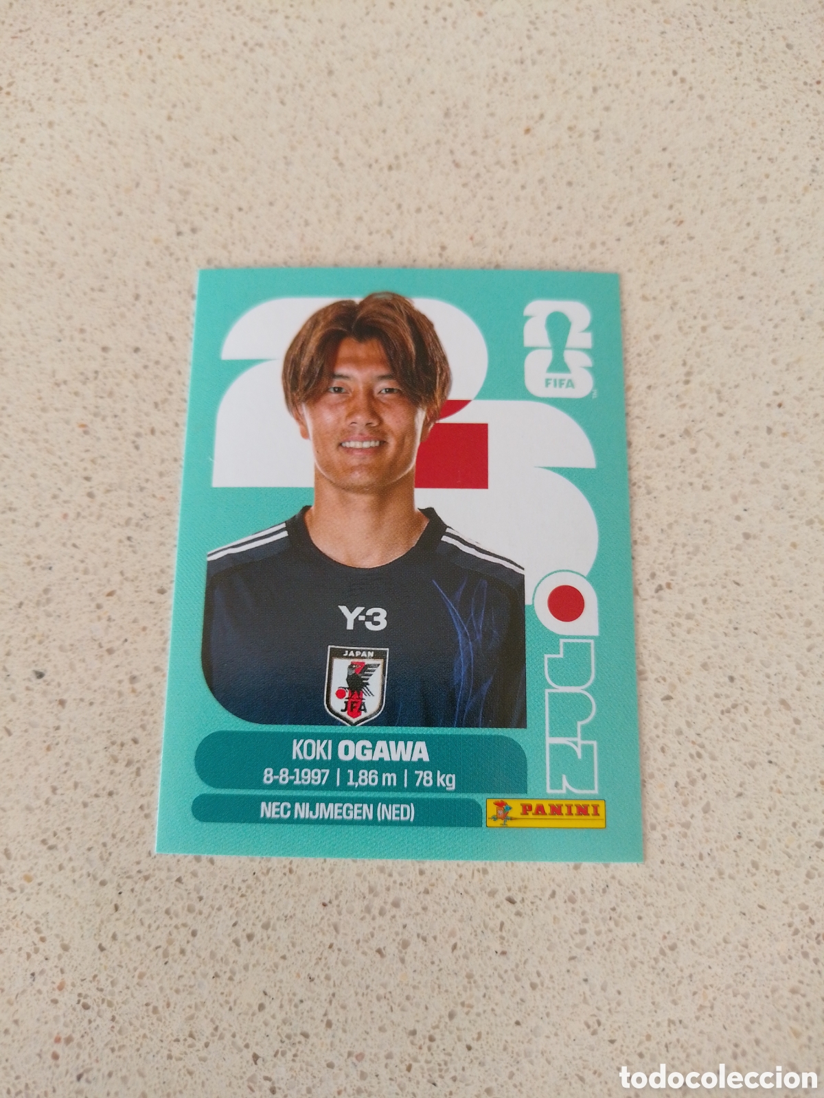 Cromos de Futebol: CROMO NUMERO 19 OGAWA JAPON. MUNDIAL 2026. PANINI.