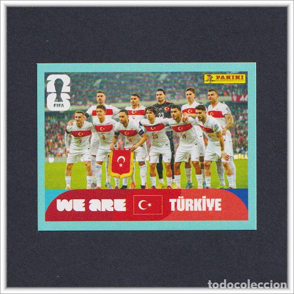 Cromos de Futebol: FIFA WORLD CUP 2026 26 MUNDIAL PANINI EQUIPO ALINEACI&Oacute;N TUR 13 TURQUIA COLECCI&Oacute;N ALBUM LIGA STICKER