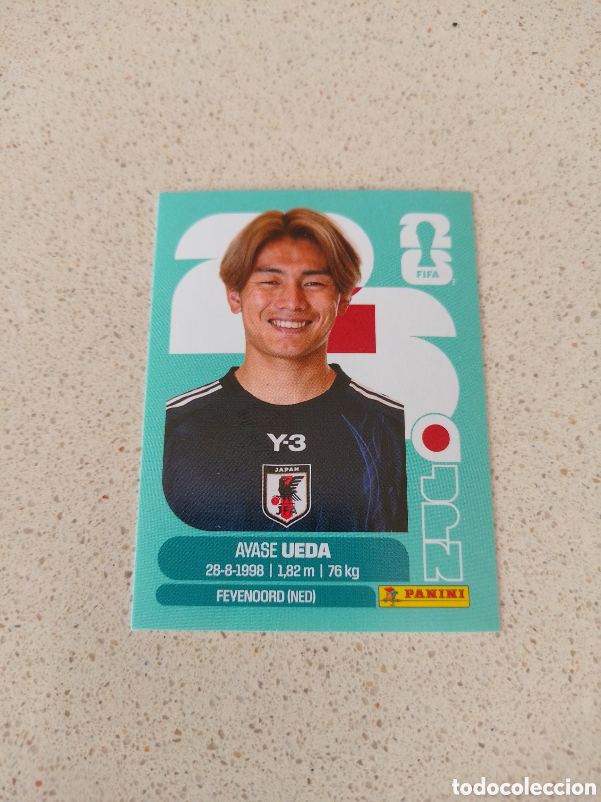 Cromos de Futebol: CROMO NUMERO 20 UEDA JAPON. MUNDIAL 2026. PANINI.