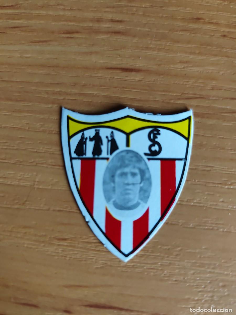 Cromos de Futebol: Cromo f&uacute;tbol troquelado 80 81 Rivas. Sevilla