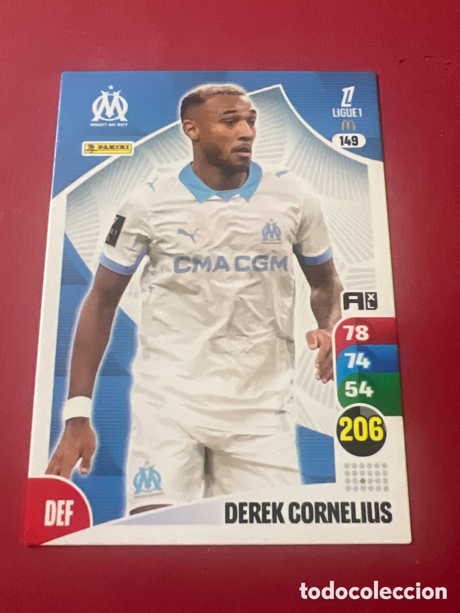 Cromos de Futebol: 149 CORNELIUS O. MARSELLA CROMO FUTBOL PANINI LIGUE 1 FOOT 25-26 LIGA FRANCIA ADRENALYN 2025-206