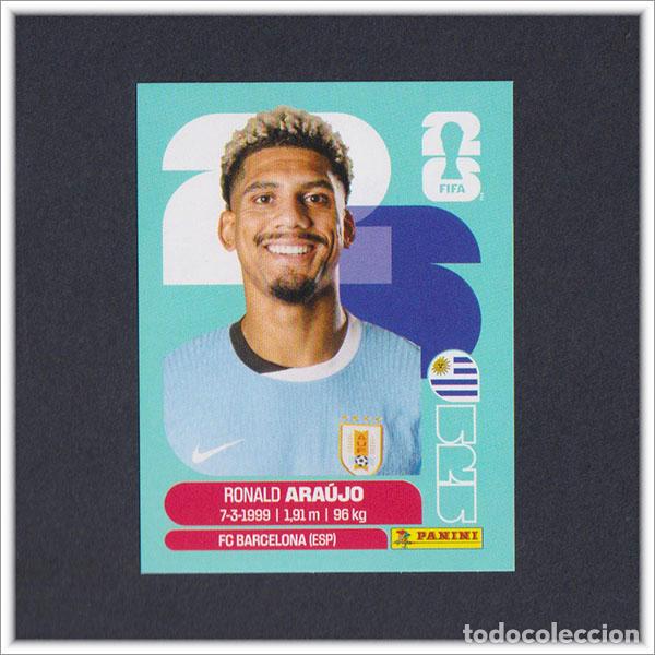 Cromos de F&uacute;tbol: FIFA WORLD CUP 2026 26 MUNDIAL PANINI ARAUJO URU 4 URUGUAY COLECCI&Oacute;N ALBUM LIGA STICKER