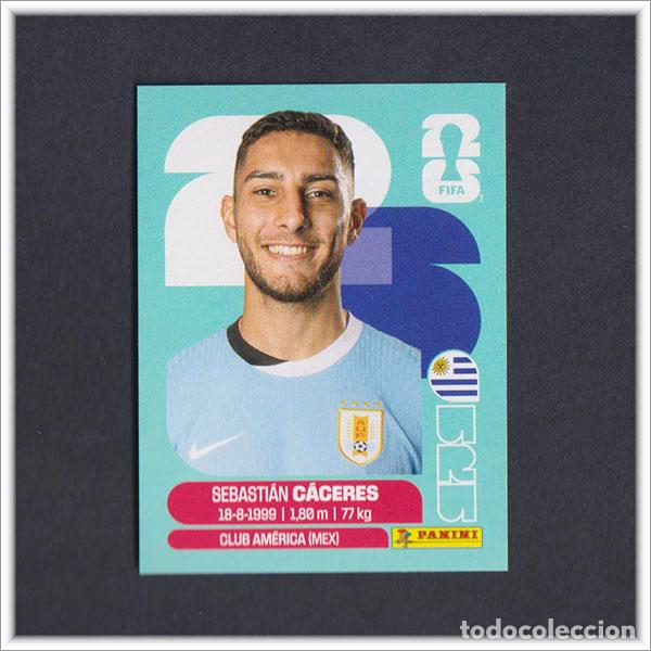 Cromos de F&uacute;tbol: FIFA WORLD CUP 2026 26 MUNDIAL PANINI CACERES URU 6 URUGUAY COLECCI&Oacute;N ALBUM LIGA STICKER