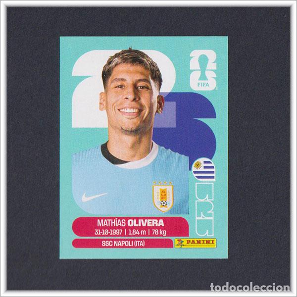 Cromos de F&uacute;tbol: FIFA WORLD CUP 2026 26 MUNDIAL PANINI OLIVERA URU 7 URUGUAY COLECCI&Oacute;N ALBUM LIGA STICKER